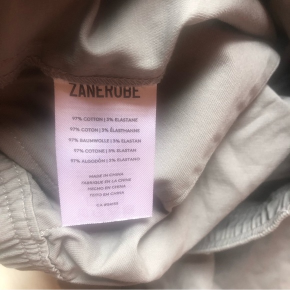 ❤️Zanerobe Men’s Light Grey Jogger Pants Chinos Size 32 - Picture 7 of 7